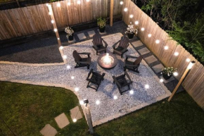 *Hot Tub*Gas firepit*800Mbps*Self Check-In*Murals